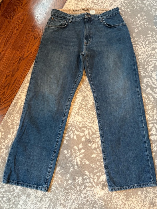 Eddie Bauer Other - Eddie Bauer Men's Dark Blue Straight-Leg Jeans